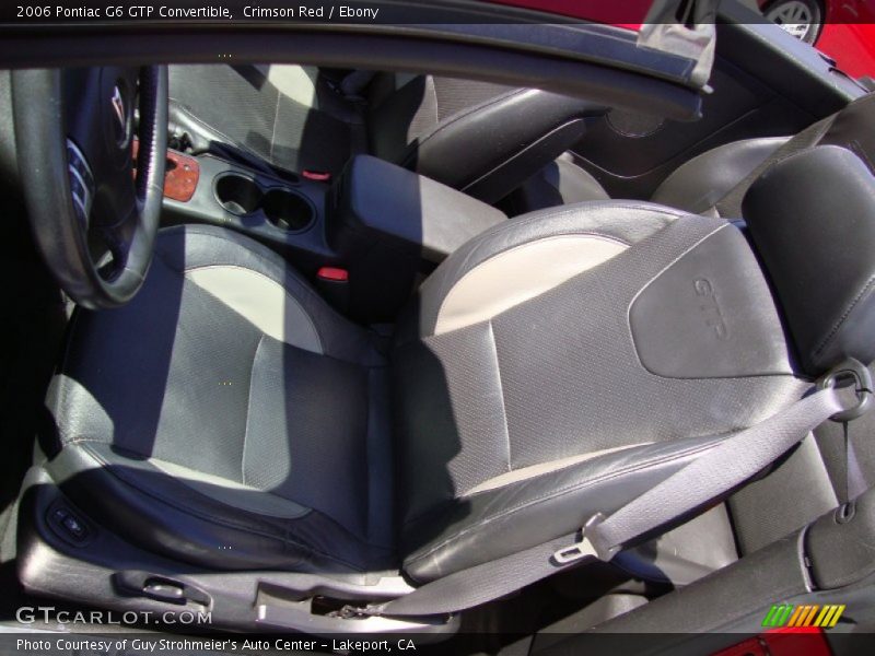 Crimson Red / Ebony 2006 Pontiac G6 GTP Convertible