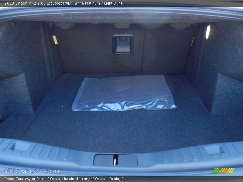 White Platinum / Light Dune 2013 Lincoln MKZ 2.0L EcoBoost FWD