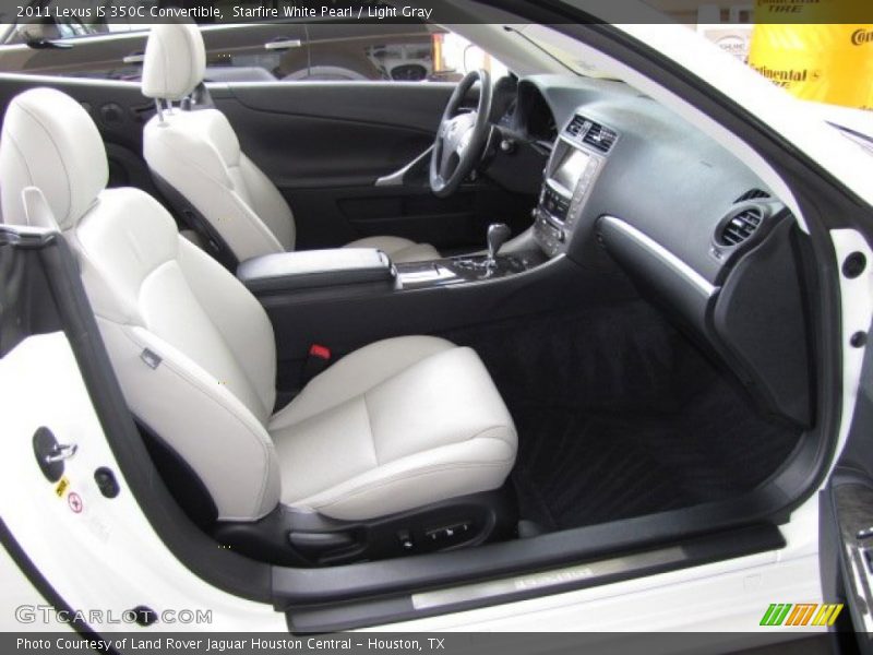 Front Seat of 2011 IS 350C Convertible