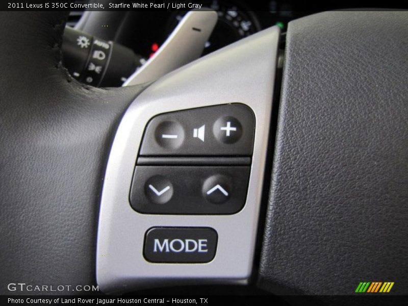 Controls of 2011 IS 350C Convertible