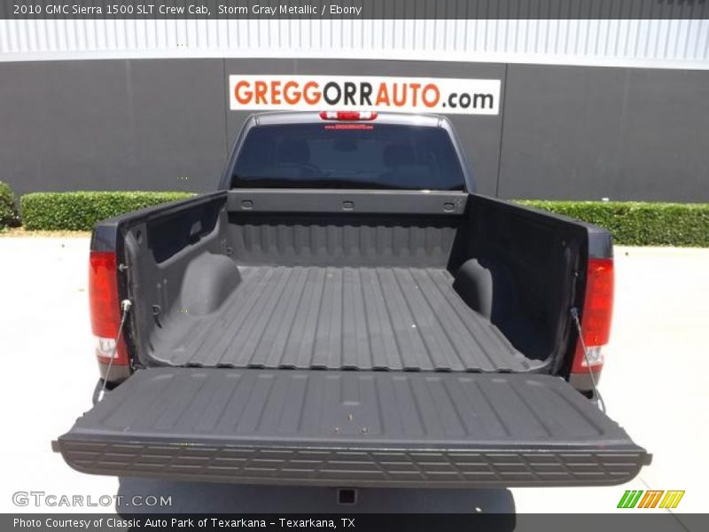 Storm Gray Metallic / Ebony 2010 GMC Sierra 1500 SLT Crew Cab