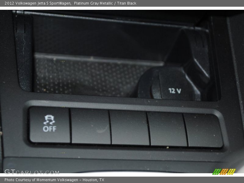 Platinum Gray Metallic / Titan Black 2012 Volkswagen Jetta S SportWagen