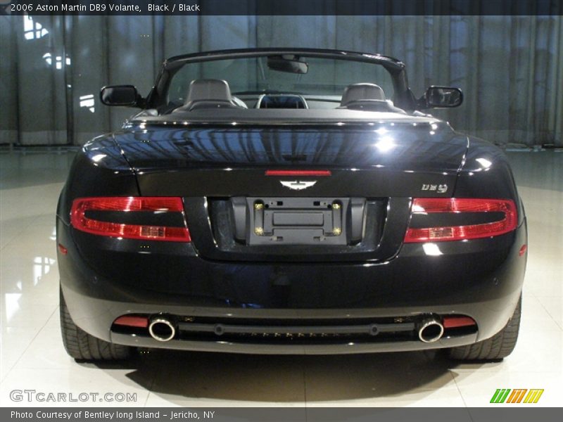 Black / Black 2006 Aston Martin DB9 Volante