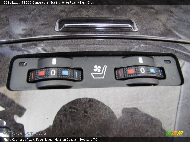 Controls of 2011 IS 350C Convertible
