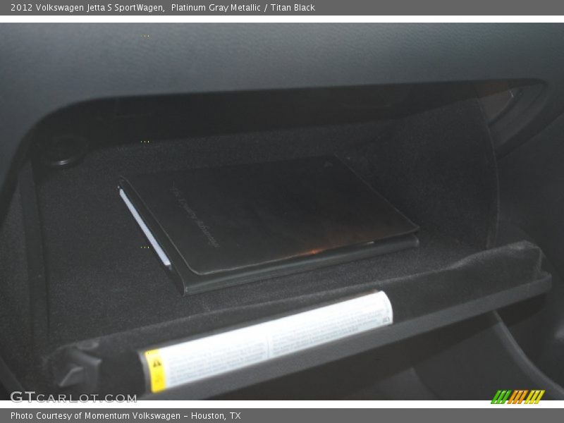 Platinum Gray Metallic / Titan Black 2012 Volkswagen Jetta S SportWagen