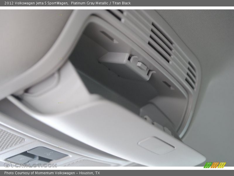 Platinum Gray Metallic / Titan Black 2012 Volkswagen Jetta S SportWagen