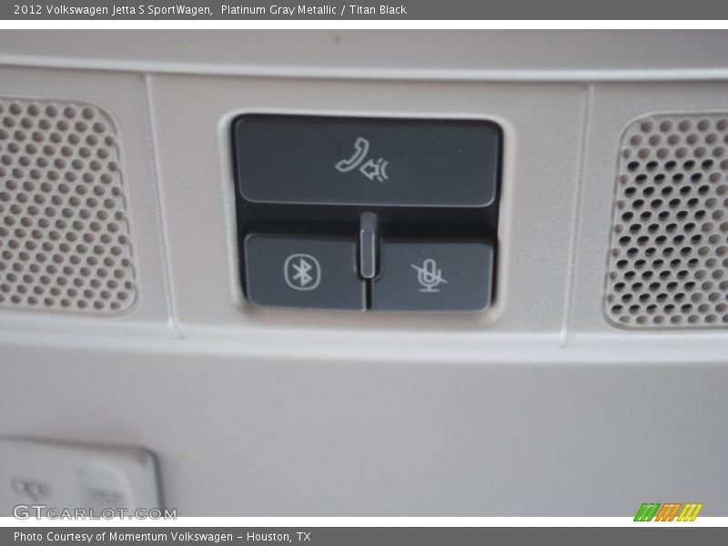 Platinum Gray Metallic / Titan Black 2012 Volkswagen Jetta S SportWagen