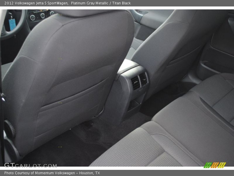 Platinum Gray Metallic / Titan Black 2012 Volkswagen Jetta S SportWagen