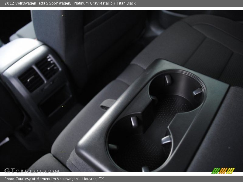Platinum Gray Metallic / Titan Black 2012 Volkswagen Jetta S SportWagen