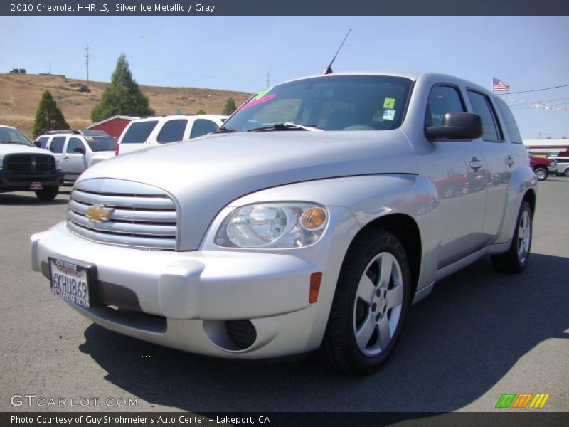 Silver Ice Metallic / Gray 2010 Chevrolet HHR LS