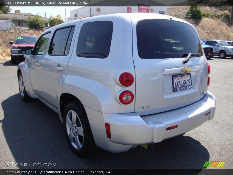 Silver Ice Metallic / Gray 2010 Chevrolet HHR LS