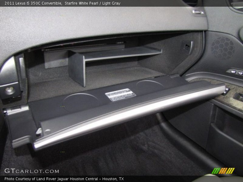 Starfire White Pearl / Light Gray 2011 Lexus IS 350C Convertible