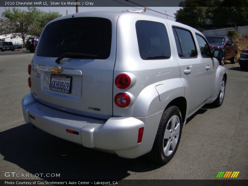 Silver Ice Metallic / Gray 2010 Chevrolet HHR LS