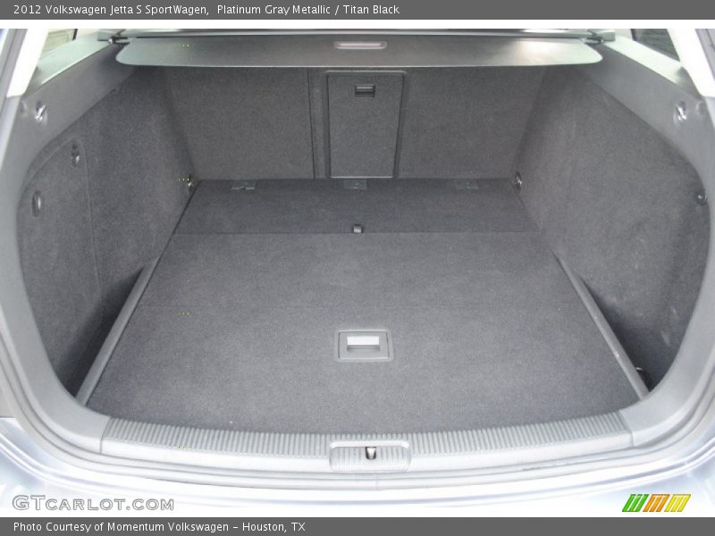 Platinum Gray Metallic / Titan Black 2012 Volkswagen Jetta S SportWagen