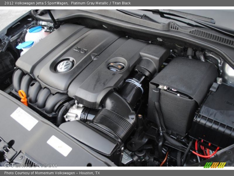 Platinum Gray Metallic / Titan Black 2012 Volkswagen Jetta S SportWagen