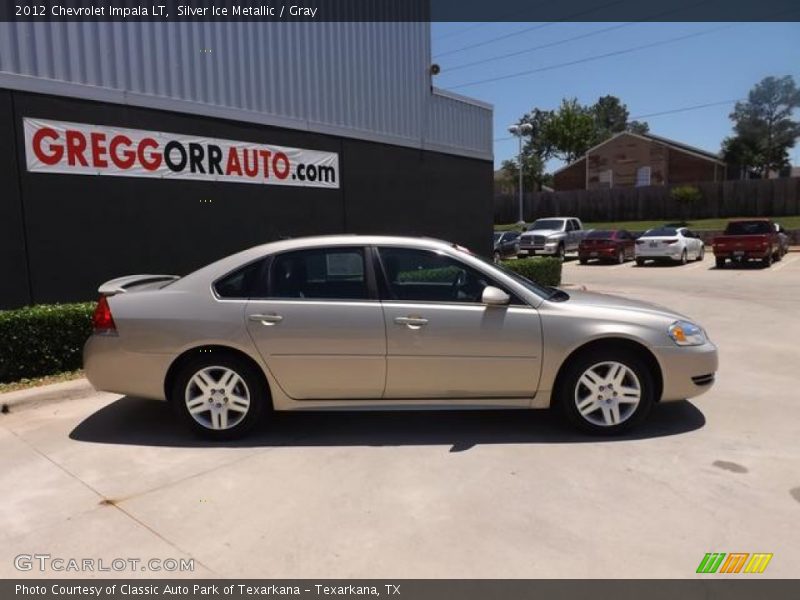 Silver Ice Metallic / Gray 2012 Chevrolet Impala LT