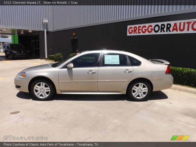 Silver Ice Metallic / Gray 2012 Chevrolet Impala LT