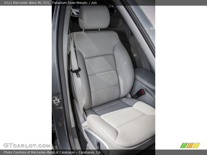 Palladium Silver Metallic / Ash 2011 Mercedes-Benz ML 350