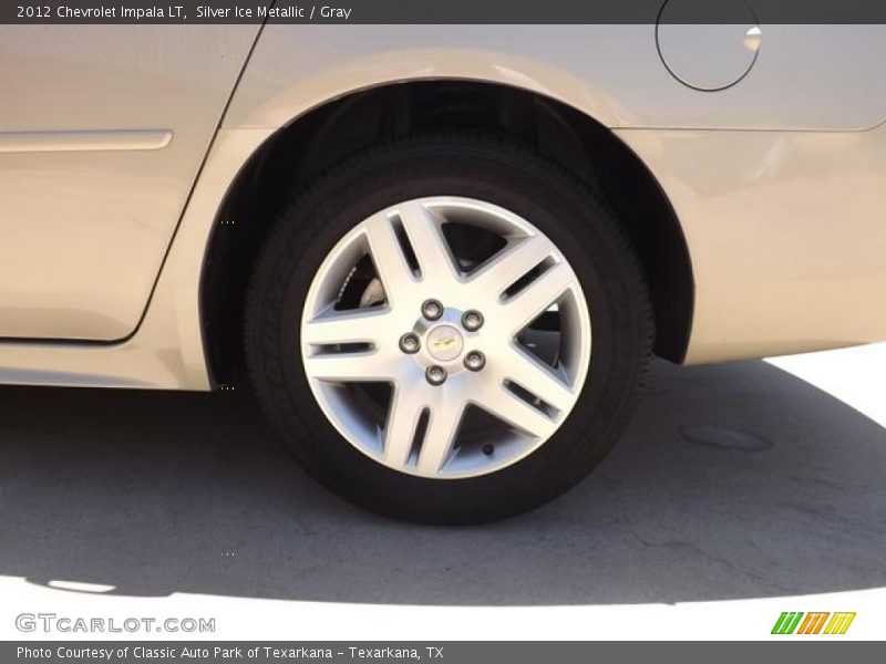 Silver Ice Metallic / Gray 2012 Chevrolet Impala LT