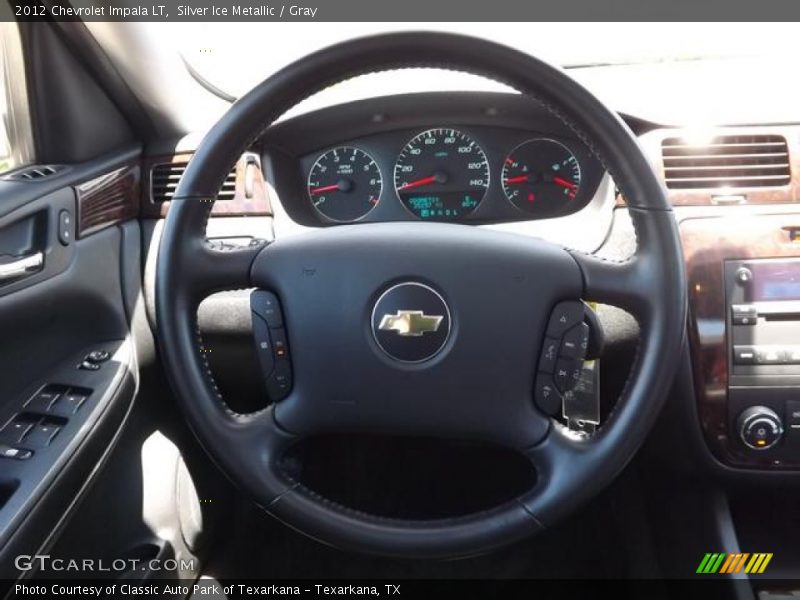 Silver Ice Metallic / Gray 2012 Chevrolet Impala LT