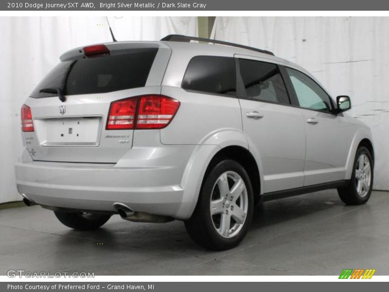 Bright Silver Metallic / Dark Slate Gray 2010 Dodge Journey SXT AWD
