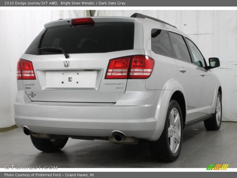 Bright Silver Metallic / Dark Slate Gray 2010 Dodge Journey SXT AWD