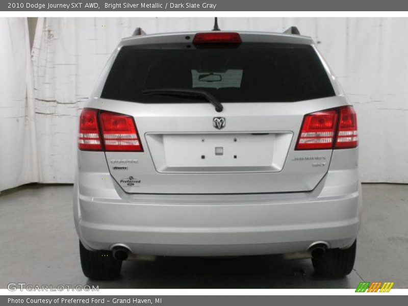 Bright Silver Metallic / Dark Slate Gray 2010 Dodge Journey SXT AWD