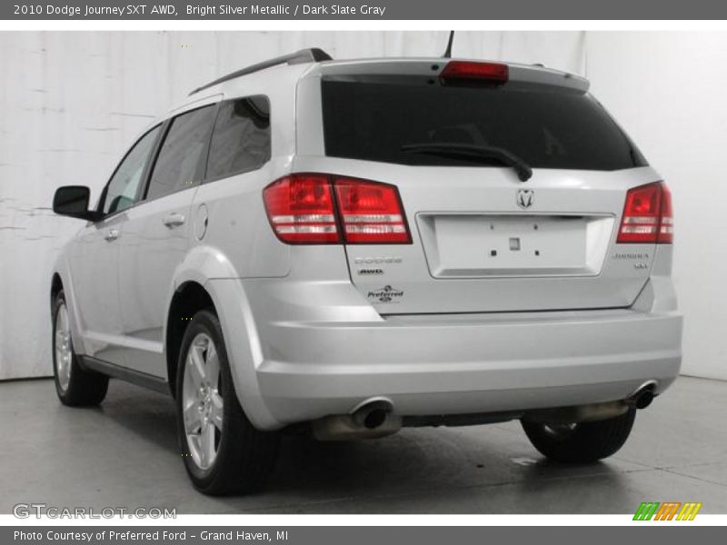 Bright Silver Metallic / Dark Slate Gray 2010 Dodge Journey SXT AWD
