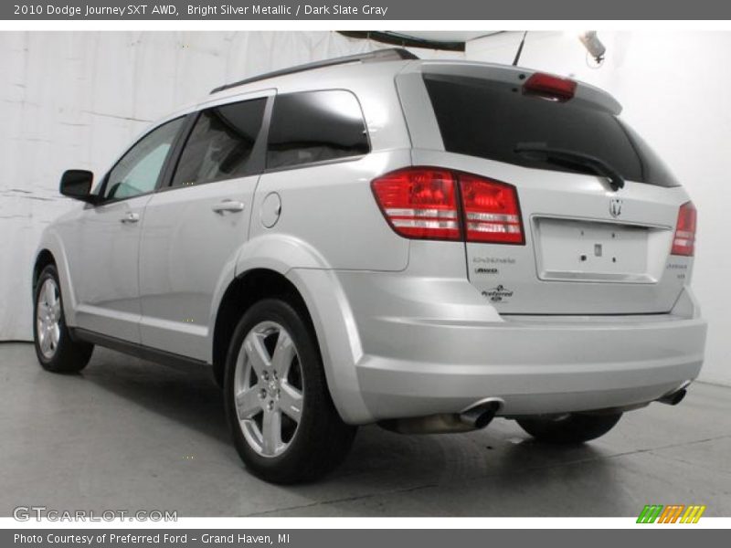 Bright Silver Metallic / Dark Slate Gray 2010 Dodge Journey SXT AWD