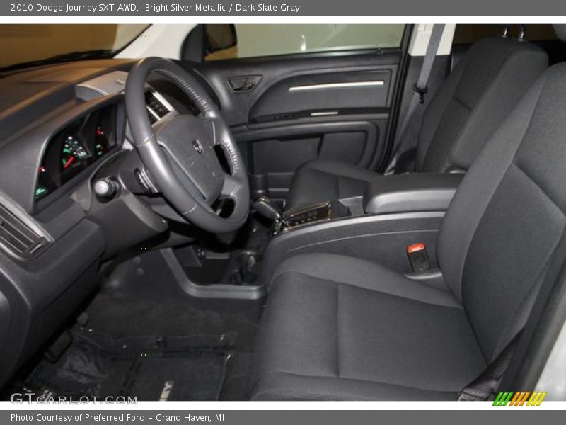Bright Silver Metallic / Dark Slate Gray 2010 Dodge Journey SXT AWD