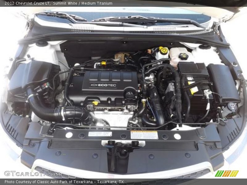 Summit White / Medium Titanium 2012 Chevrolet Cruze LT