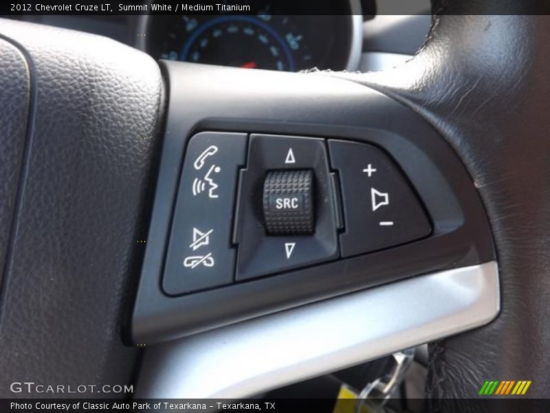 Summit White / Medium Titanium 2012 Chevrolet Cruze LT