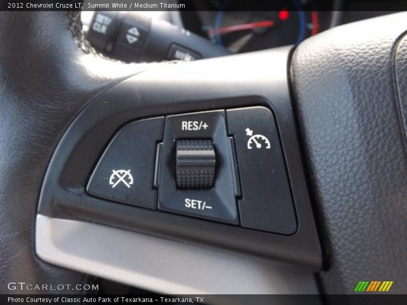 Summit White / Medium Titanium 2012 Chevrolet Cruze LT