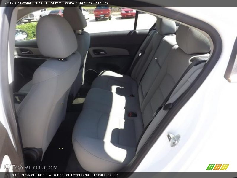 Summit White / Medium Titanium 2012 Chevrolet Cruze LT