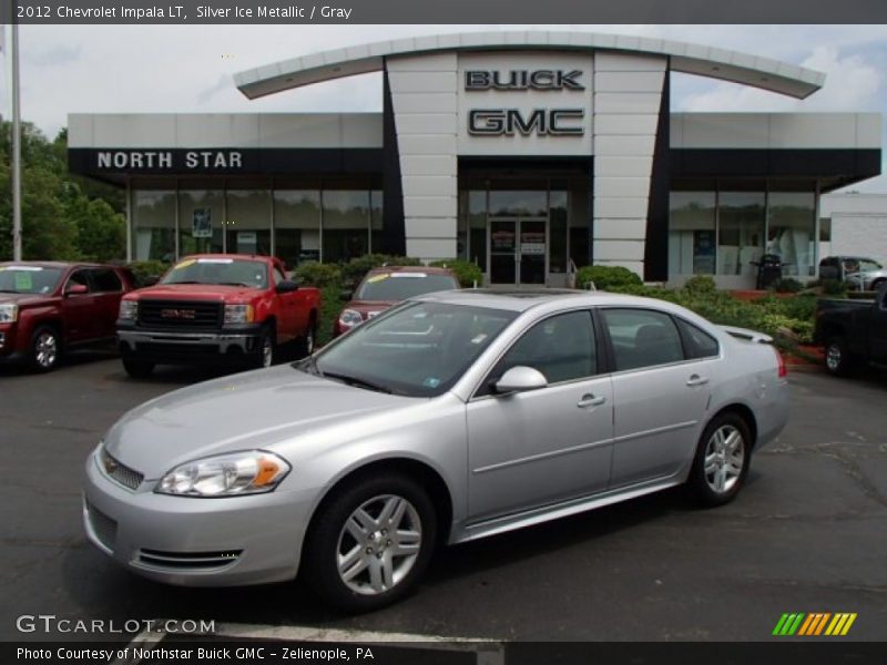 Silver Ice Metallic / Gray 2012 Chevrolet Impala LT
