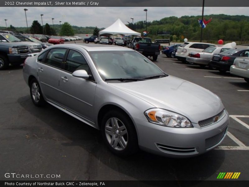 Silver Ice Metallic / Gray 2012 Chevrolet Impala LT