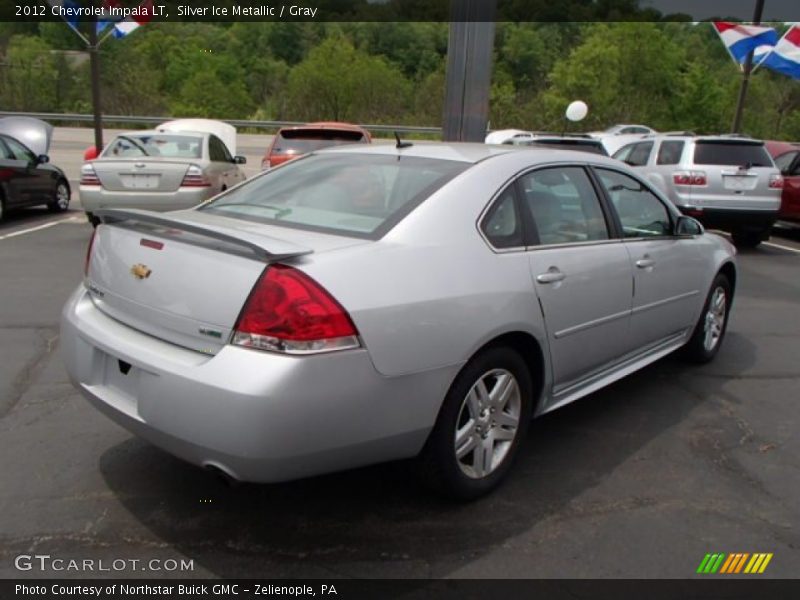 Silver Ice Metallic / Gray 2012 Chevrolet Impala LT