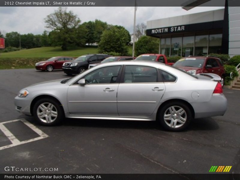 Silver Ice Metallic / Gray 2012 Chevrolet Impala LT