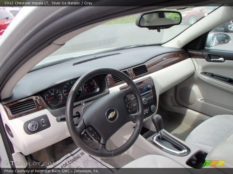 Silver Ice Metallic / Gray 2012 Chevrolet Impala LT