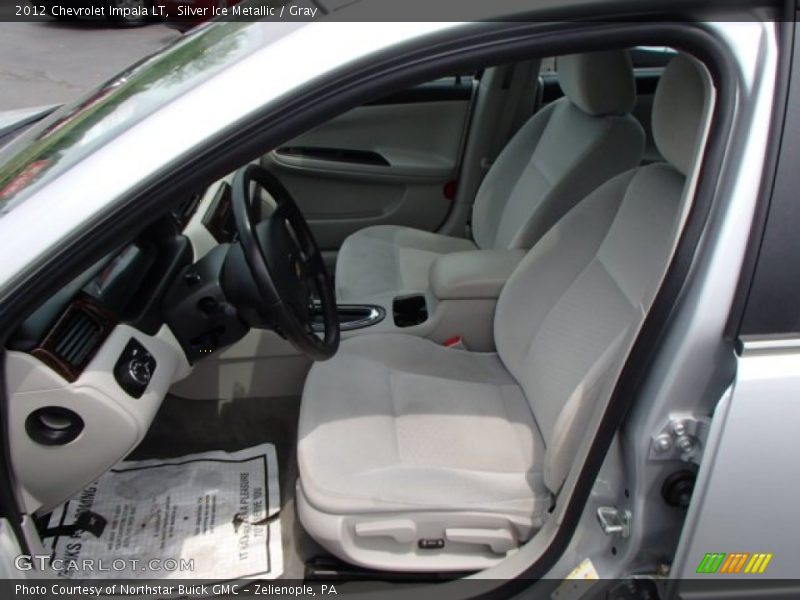 Silver Ice Metallic / Gray 2012 Chevrolet Impala LT