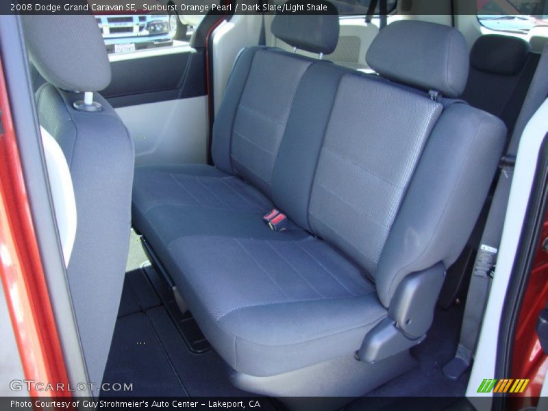 Sunburst Orange Pearl / Dark Slate/Light Shale 2008 Dodge Grand Caravan SE