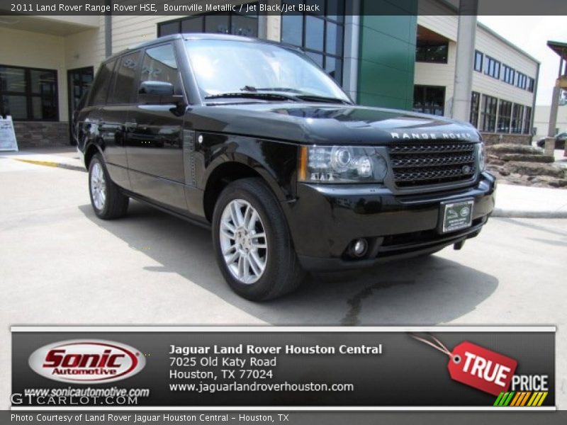 Bournville Metallic / Jet Black/Jet Black 2011 Land Rover Range Rover HSE