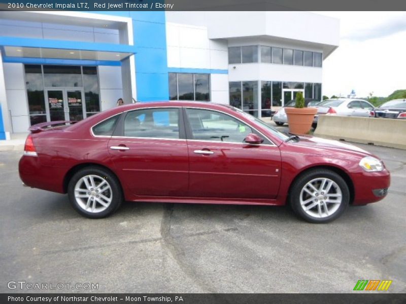 Red Jewel Tintcoat / Ebony 2010 Chevrolet Impala LTZ