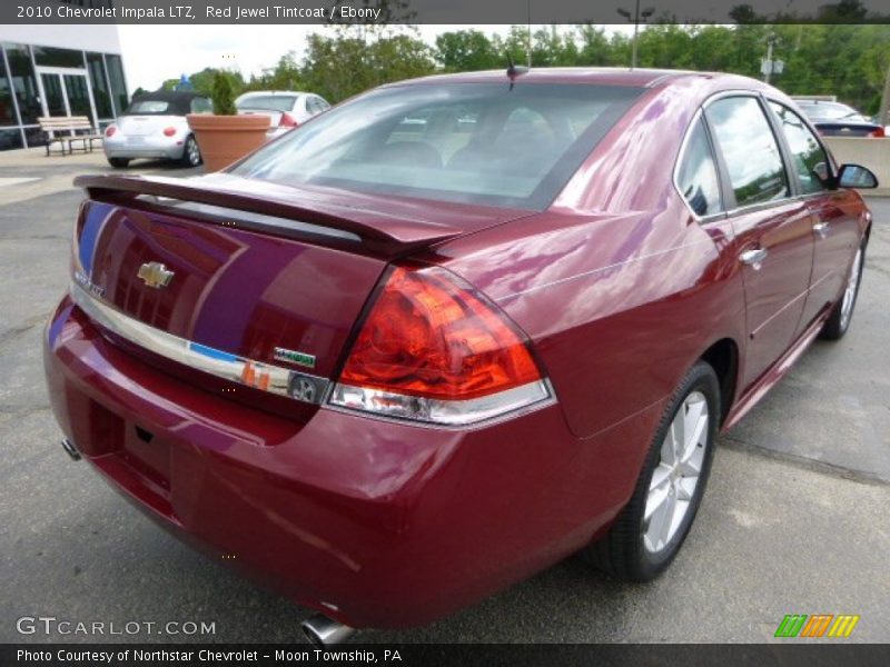 Red Jewel Tintcoat / Ebony 2010 Chevrolet Impala LTZ