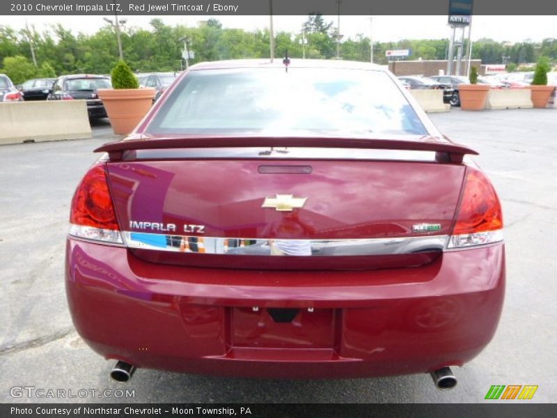 Red Jewel Tintcoat / Ebony 2010 Chevrolet Impala LTZ