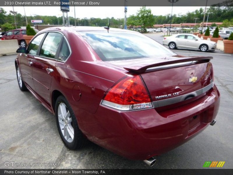 Red Jewel Tintcoat / Ebony 2010 Chevrolet Impala LTZ