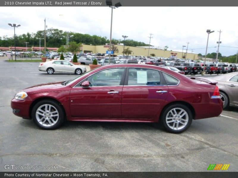 Red Jewel Tintcoat / Ebony 2010 Chevrolet Impala LTZ