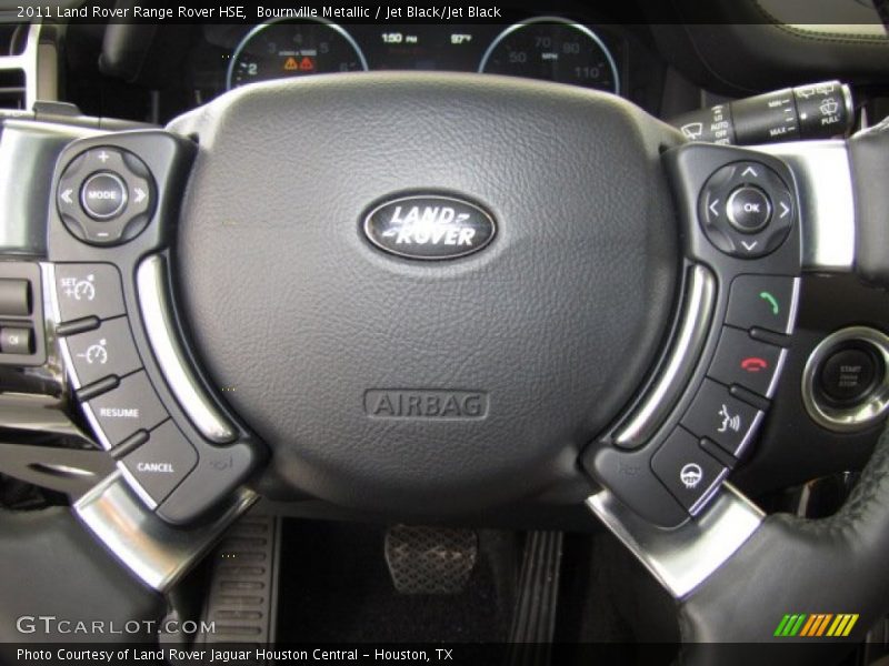 Bournville Metallic / Jet Black/Jet Black 2011 Land Rover Range Rover HSE
