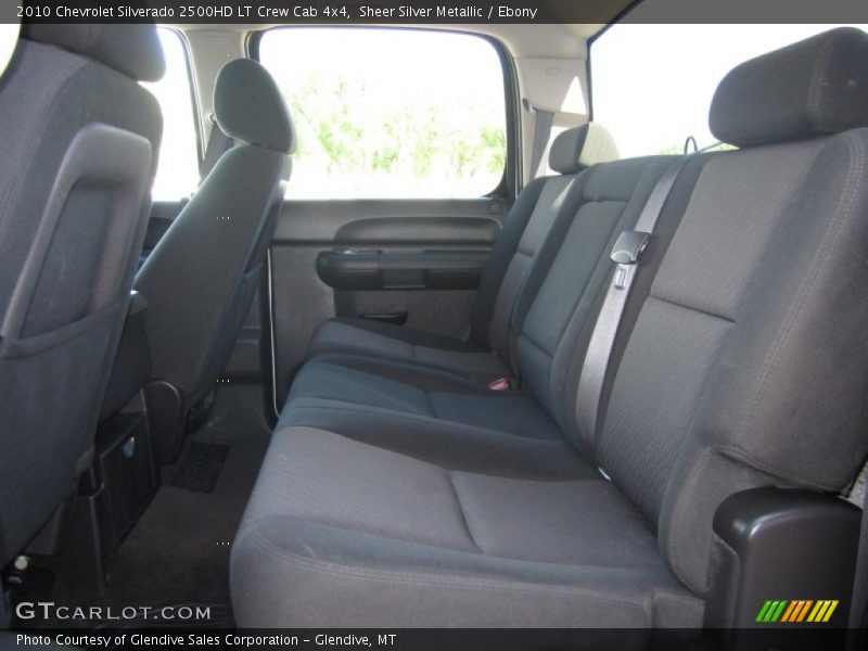 Sheer Silver Metallic / Ebony 2010 Chevrolet Silverado 2500HD LT Crew Cab 4x4