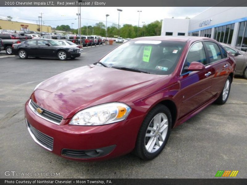 Red Jewel Tintcoat / Ebony 2010 Chevrolet Impala LTZ